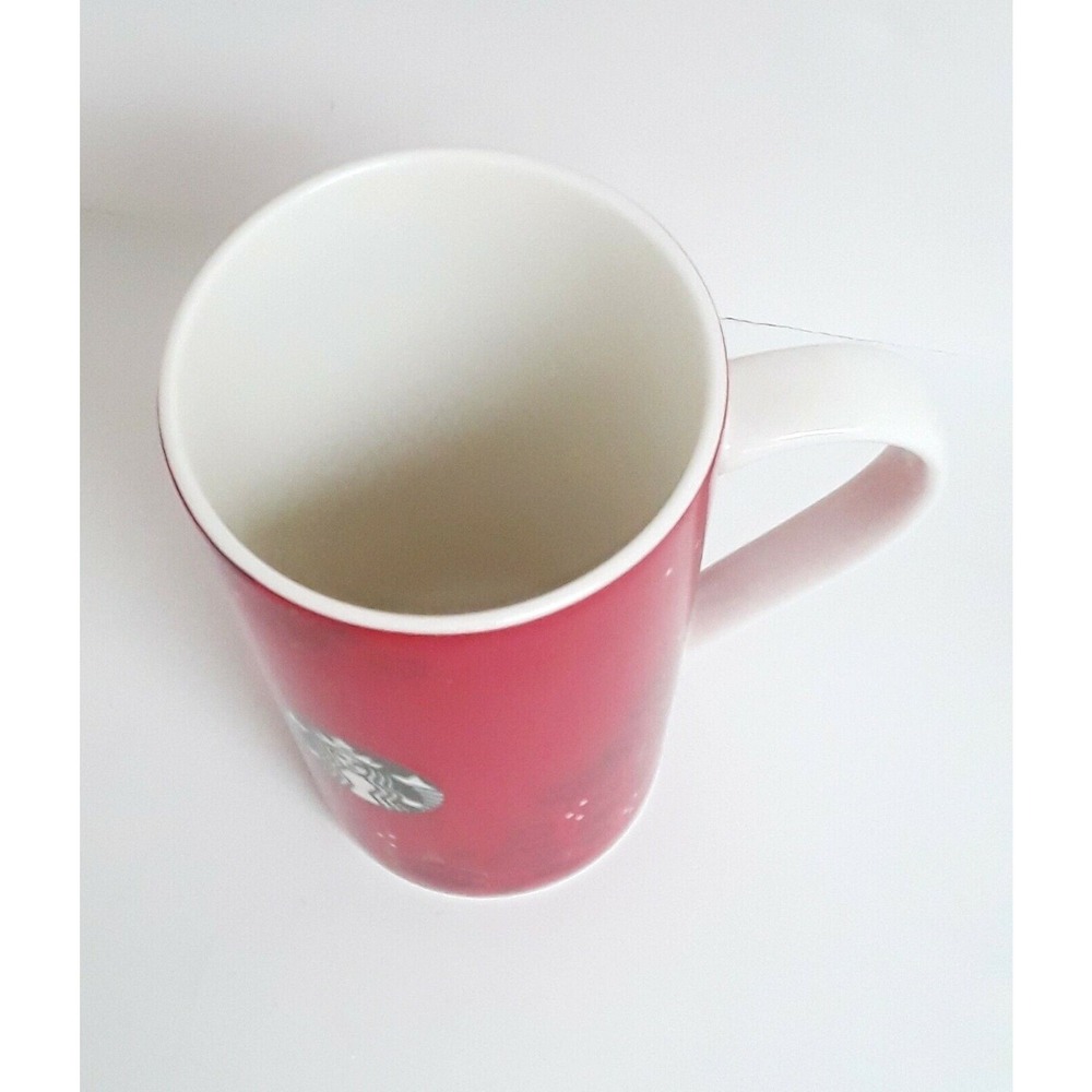 Starbucks Mug Christmas garland holly holiday ornaments coffee mug 16 oz 2013 - Picture 4 of 4